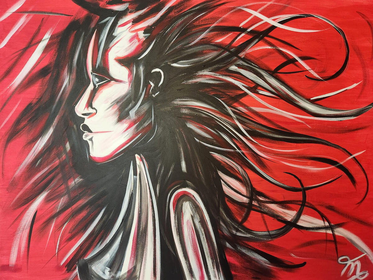 Femme (48x36) Vendu