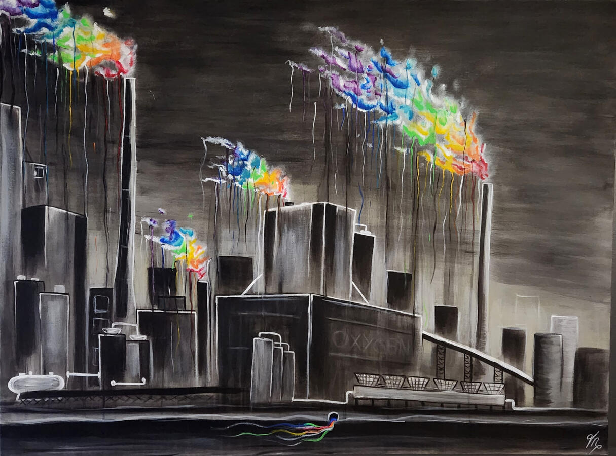 Oxygen (48 X 36) Disponible